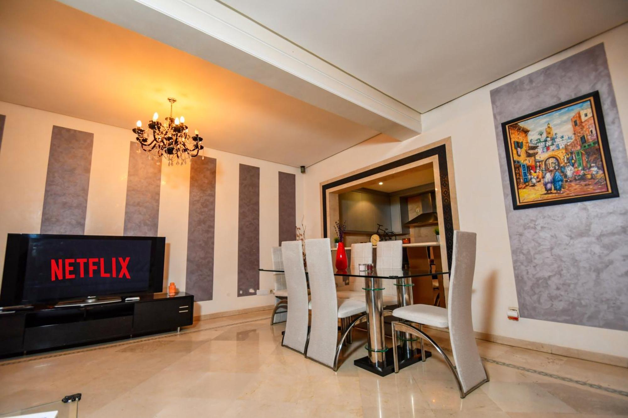 Appartement Haut Standing Gueliz Plaza Marraquexe Exterior foto