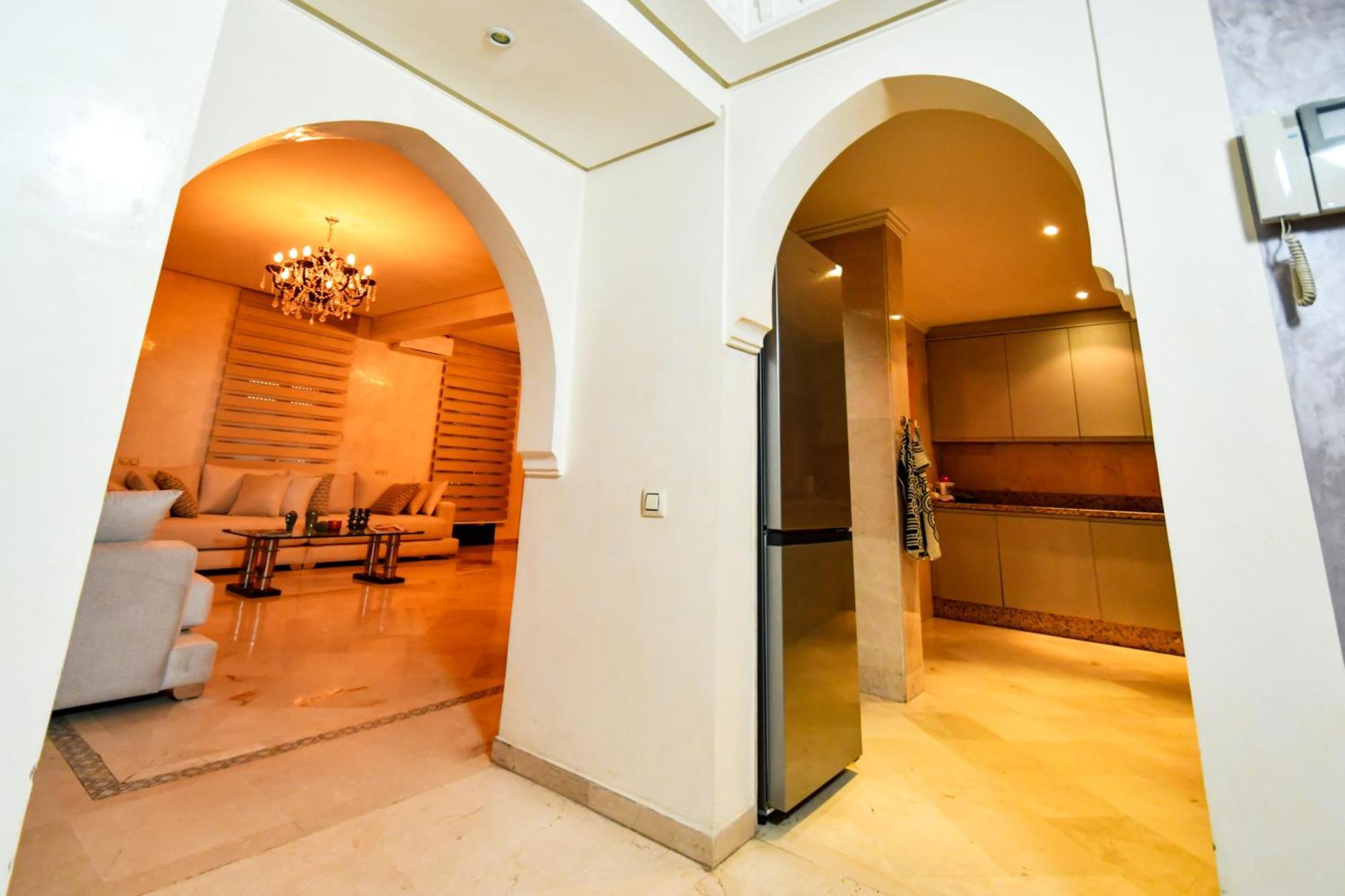 Appartement Haut Standing Gueliz Plaza Marraquexe Exterior foto
